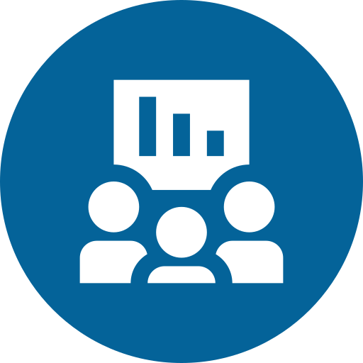 3.Realizace – školení, tréninky, konzultace - ikona